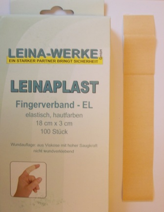 Fingerpflaster, 18 x 3 cm, elastisch, 10 Stück