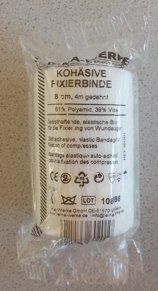 Fixierbinde kohäsiv, selbsthaftend