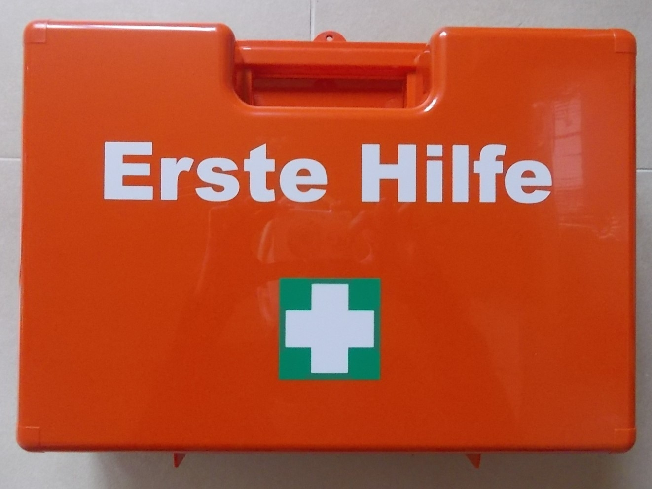 Erste-Hilfe-Koffer Größe 3 orange leer