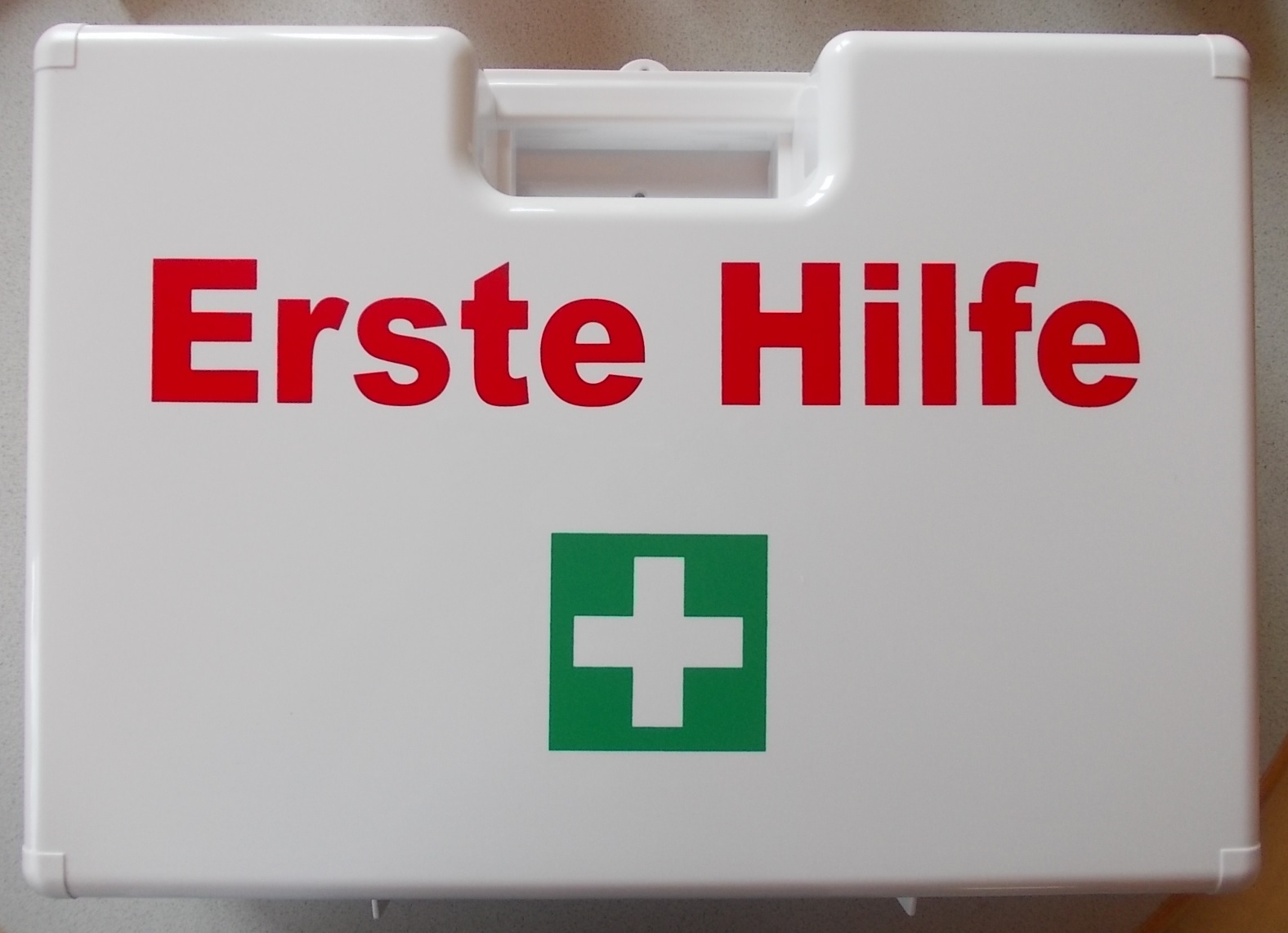 Erste-Hilfe-Koffer Größe 3 weiß leer