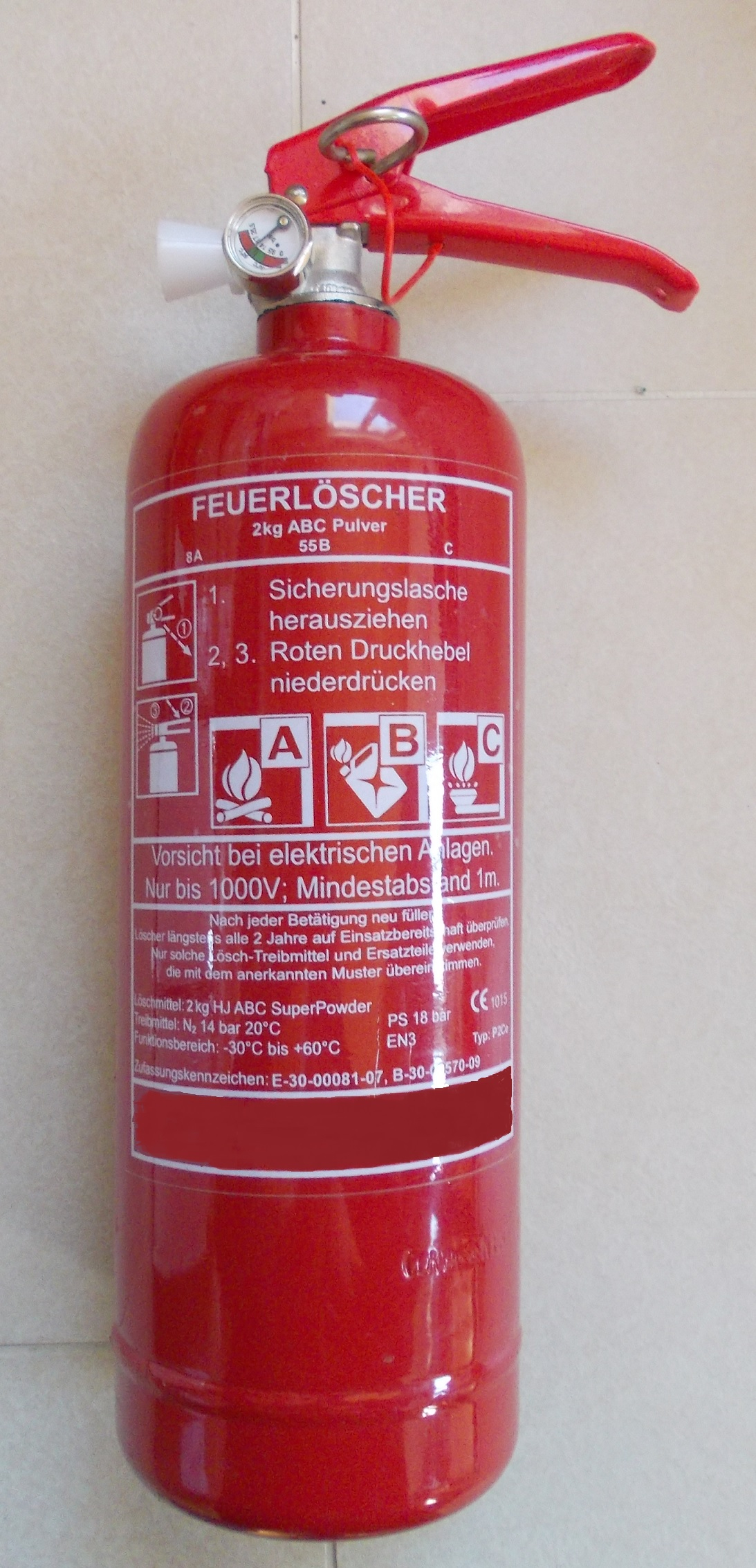 Autofeuerlöscher