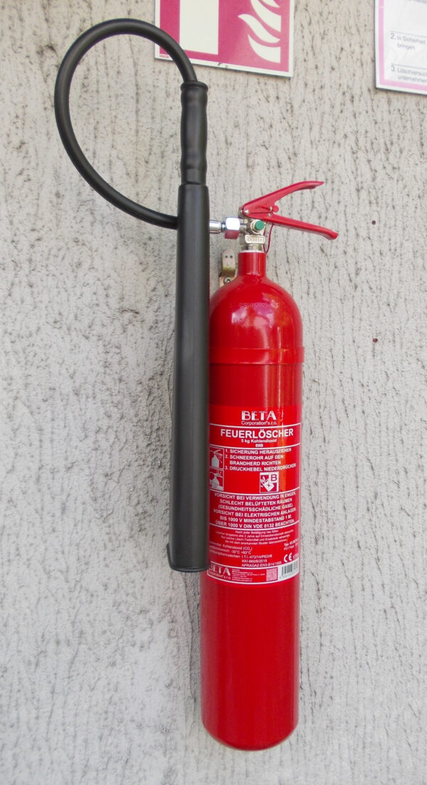 Kohlendioxidfeuerlöscher 5 kg
