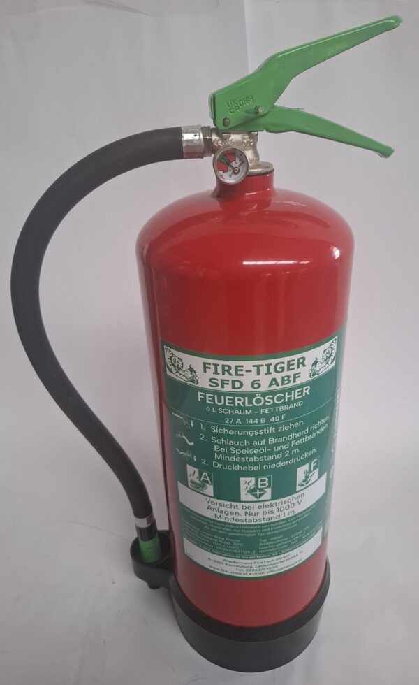 Fettbrandlöscher FIRE-TIGER  SFD 6 ABF FLUORFREI