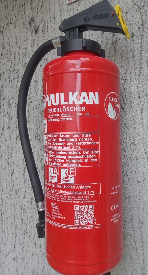 Fettbrandlöscher F6H FLUORFREI